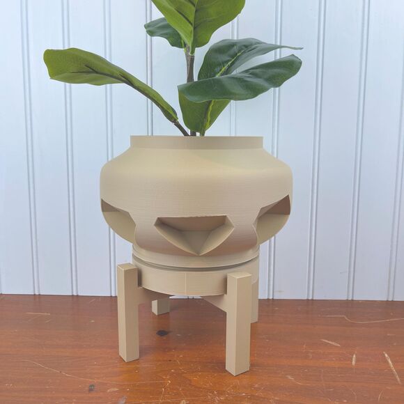 Hand Crafted Other - The Nomio Modern Indoor Planter Pot, Houseplant, Planter,Eco-Friendly